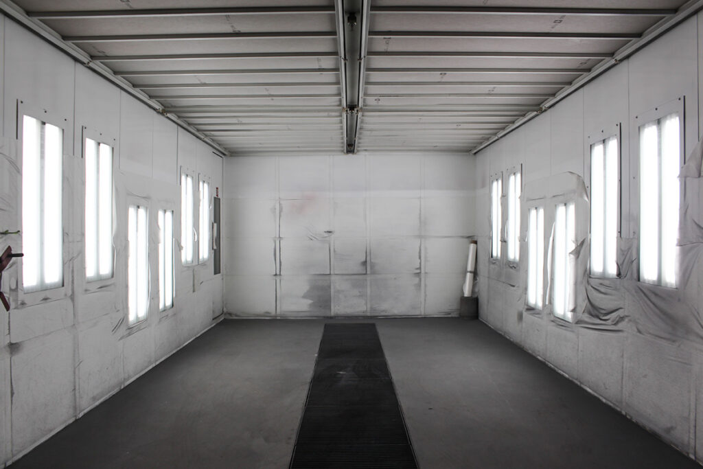 Dubuque Collision paint booth